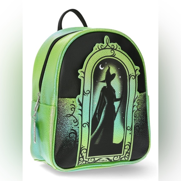 WICKED No One Mourns The Wicked Women's 10.5" Mini Backpack Green Elphaba - Picture 2 of 12